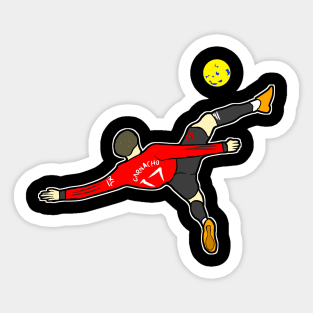 Carnacho goal Sticker